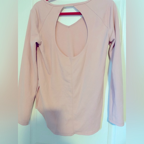 Z By Zella M Activewear Light Sweatshirt Top Pink - Picture 5 of 5